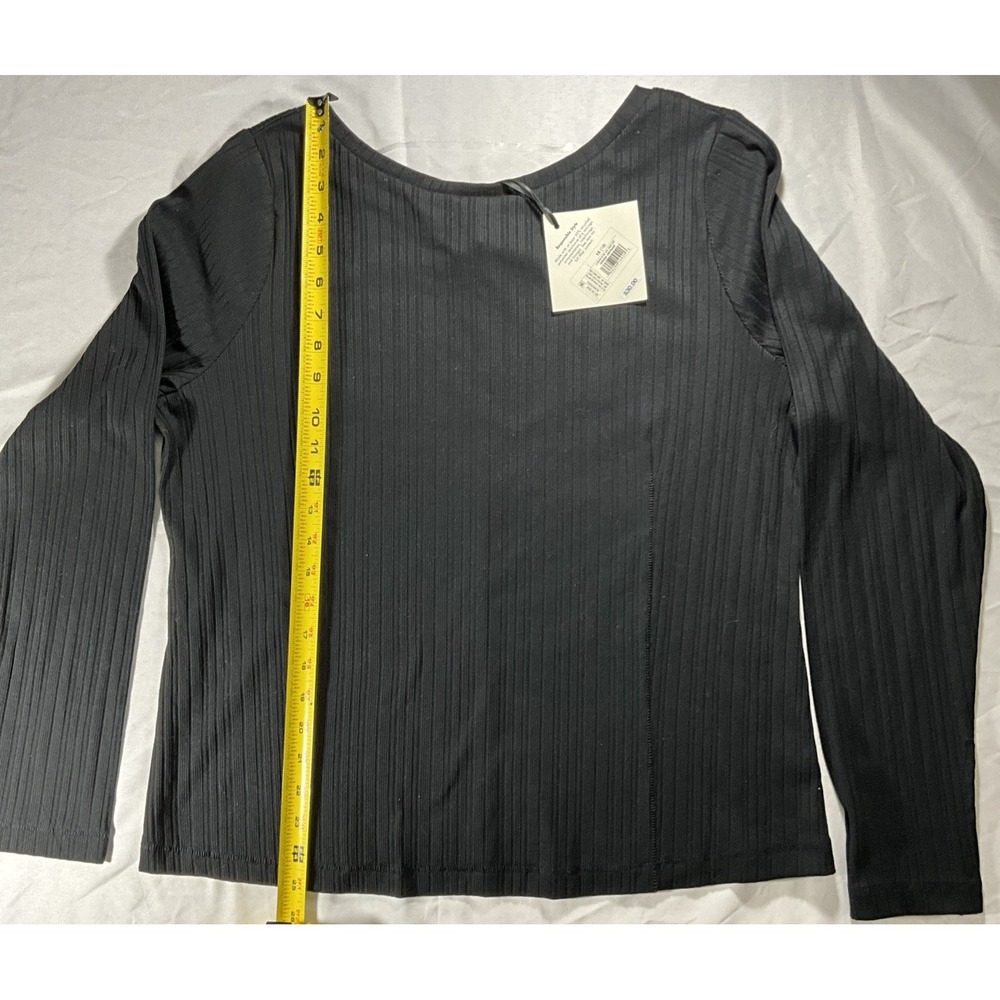 Ava & Viv Plus Size Maternity Black Long Sleeve Business/Casual Shirt Size 1X